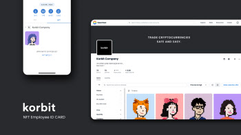 코빗, 임직원에 사원증 NFT 지급
