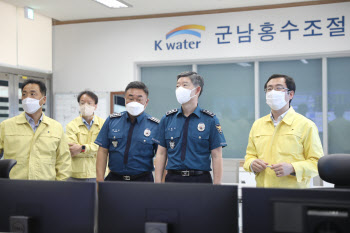 이문수 경기북부경찰청장, 군담댐 찾아 방호현황 점검