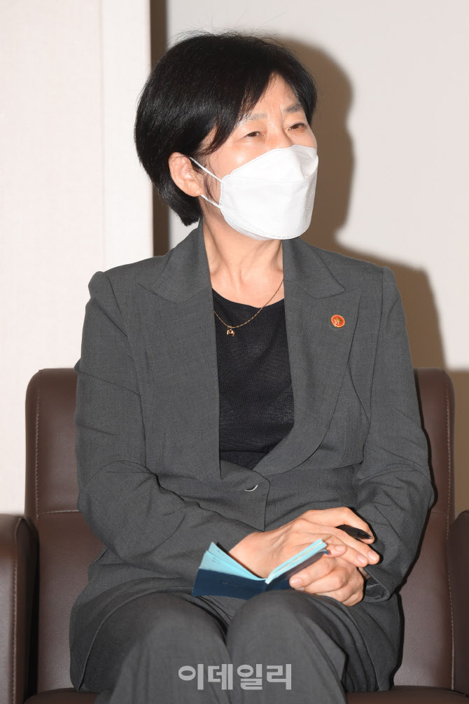 [포토]인사말 하는 한화진 환경부 장관