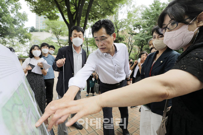 [포토] 주민과 소통하는 이기재 양천구청장