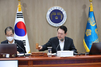 尹대통령, 국무회의서 "대우조선 불법 파업…용납 안돼"