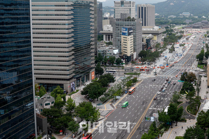 [포토]휴가철 텅 빈 도심