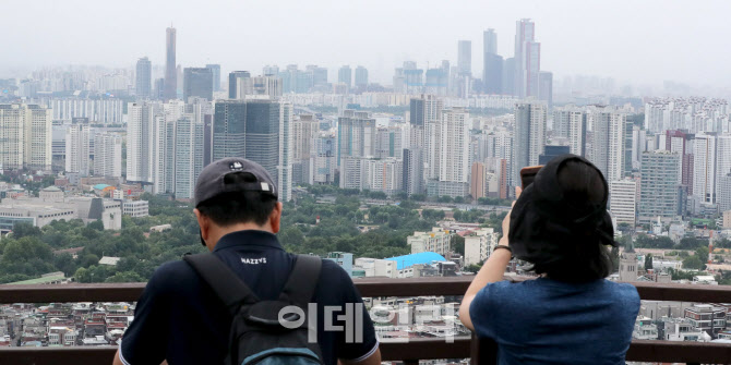 [포토]서울 아파트값 9주 연속 하락