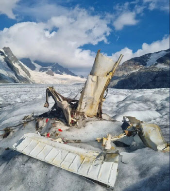 "반세기 동안 행방불명"…알프스 빙하 녹아내리자 나온 이것