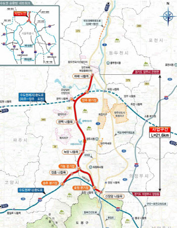 서울~양주 고속도로 건설사업 순항…올해 민투심의 통과 목표