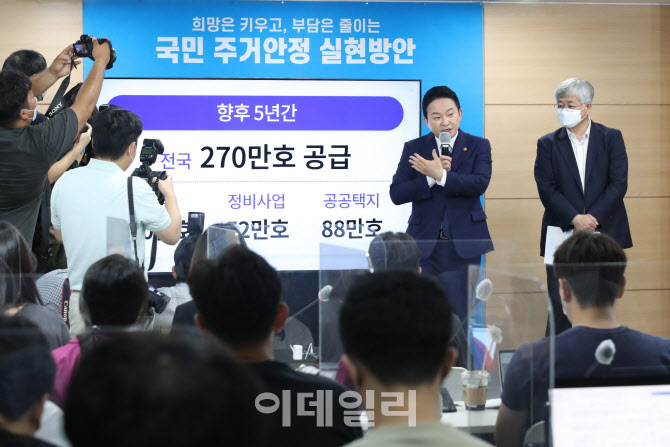 [포토]원희룡 장관, 전국 270만호 공급