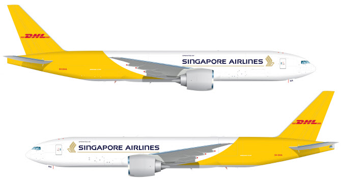 DHL, '보잉777' 싱가포르-한국-미국 노선 투입