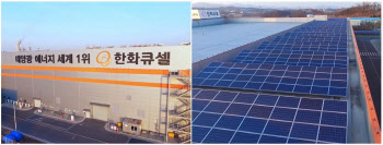 한화큐셀, 진천공장에 태양광 설비 추가 설치…年온실가스 2300t 감축