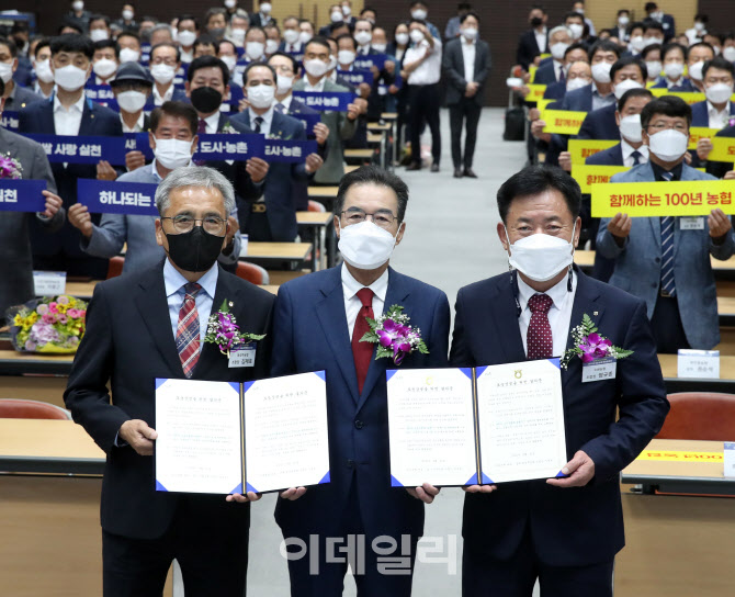 [포토] 농협, 도농상생결의문 채택