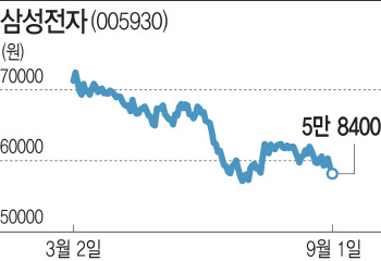 반도체 업황 부진에… 다시 멀어진 ‘6만전자’ ‘10만닉스’