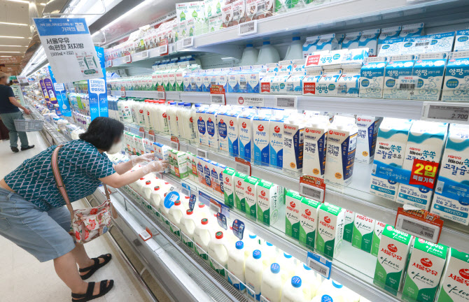 마시는 우유·가공유 가격 다르게…'차등가격제' 내년 시행