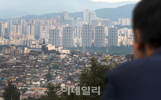 [포토]서울 아파트 시가총액…4개월새 2700억원 증발
