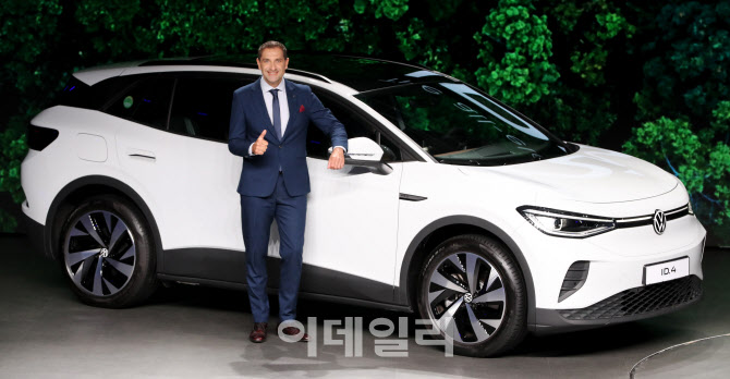 [포토]폭스바겐 전기 SUV '디 올-일렉트릭 ID.4' 공개