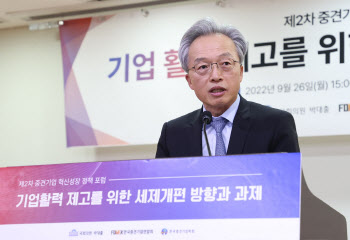 최진식 중견련 회장 "기업 영속성 강화 환경 조성해야"