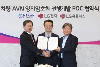 LG전자, 양자내성암호 기술개발 MOU
