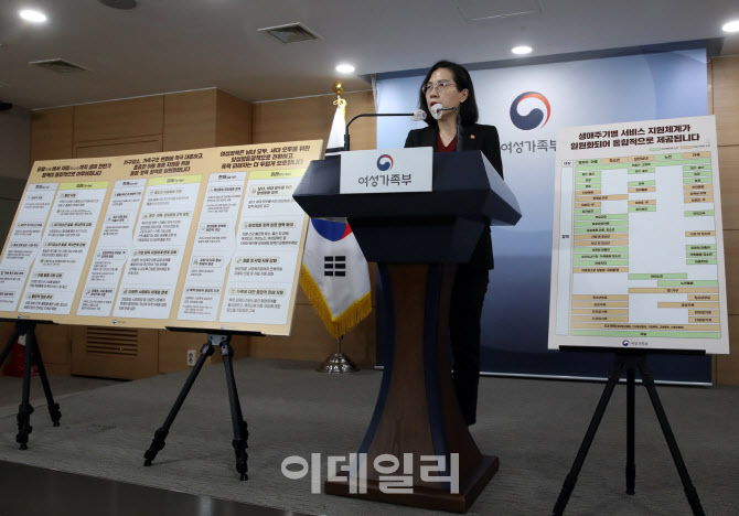 [포토] 여성가족부 업무이관 브리핑