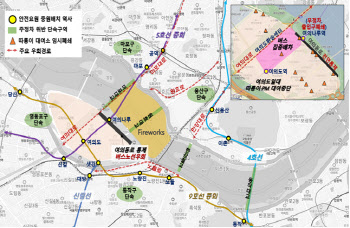 내일 '여의도 불꽃축제'…버스 우회·지하철 '여의나루역' 무정차