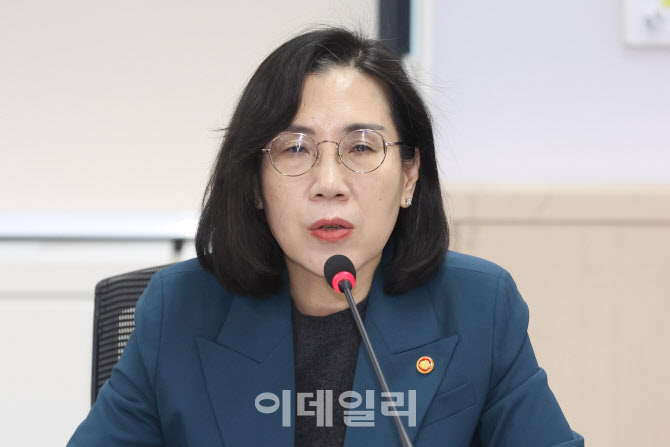 [포토]김현숙 장관, 여가부 폐지에 관련 간담회