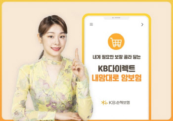 필요한 보장만 ‘쏙쏙’... KB손보, ‘내맘대로 암보험’ 출시