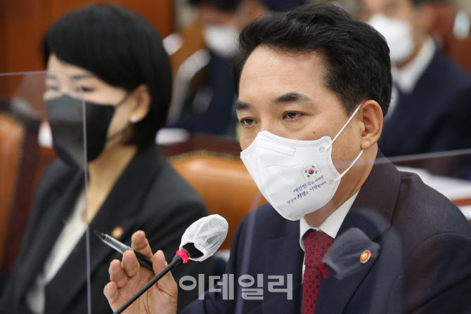 [포토]'답변하는 박민식 국가보훈처장'