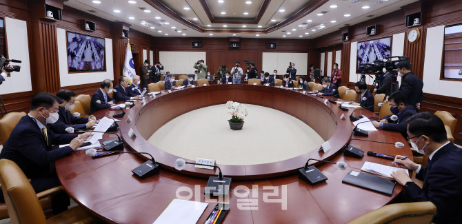 [포토]경제 규제혁신 TF회의