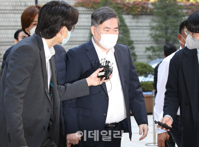 [포토]'공판 출석하는 유동규'