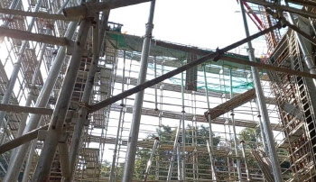 안성 저온물류창고 신축공사장서 8명 추락…1명 숨져