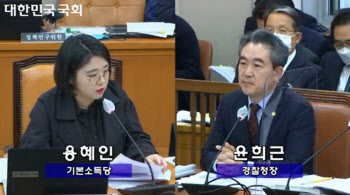 윤희근 경찰청장 "'안전속도 5030' 정책 폐기 아니다"[2022 국감]