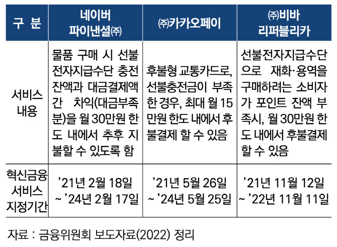 "후불결제 규제 마련시 혁신금융 위축 안 되게 유의해야"