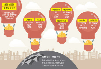 '될놈은 된다'…하반기 중소형 공모주 시대