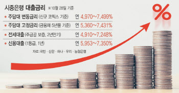 “끝모를 금리 상승”...13년만에 가계대출 금리 7% 넘겼다