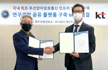 국내 최초 민간분야 무선양자암호통신 인프라, 제주국제대에 구축