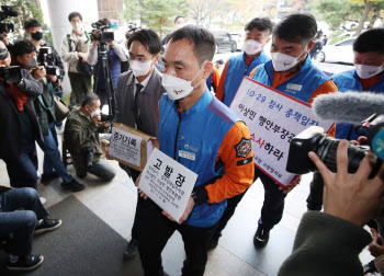 "전형적인 꼬리 자르기"…소방노조, '이태원 참사 책임자' 이상민 장관 고발