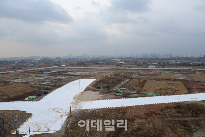 [포토]3기 신도시 인천 계양 지구 착공, '2026년 입주 예정'