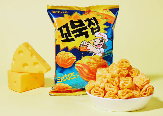 오리온, 꼬북칩 크런치즈맛 출시