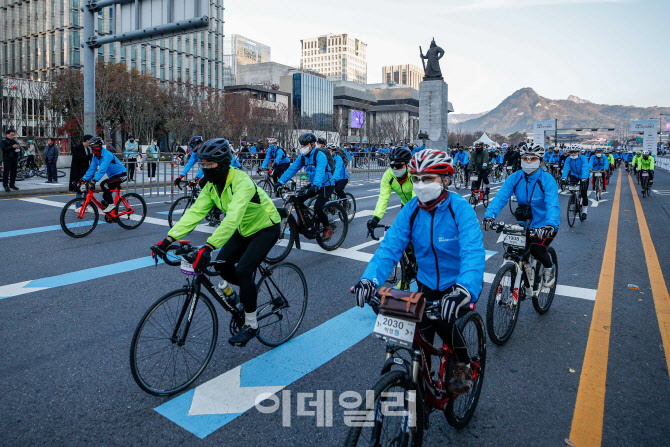 [포토]자전거로 달려보는 서울 시내