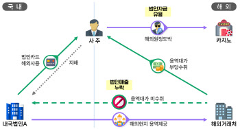 원정도박도 회삿돈으로…해외로 자금 빼돌린 역외탈세자들