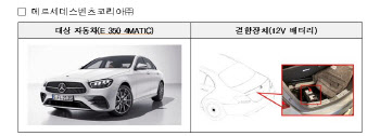 벤츠·기아·테슬라 등 43개 차종 6.2만대 리콜 조치