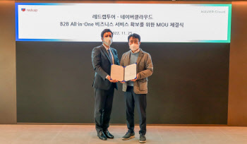 “원스톱 출장관리 추진”…네이버클라우드-레드캡투어 제휴