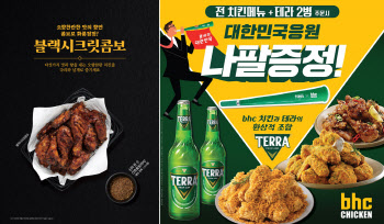 월드컵엔 역시 치맥…'집관족' 겨냥 '치킨대전' 활활