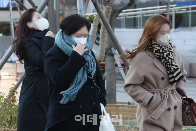 [포토]체감온도 영하 13도