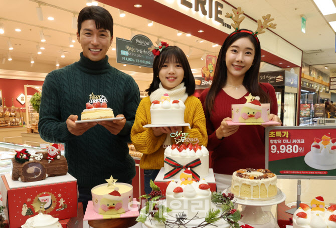 [포토]신세계푸드, 9천980원 크리스마스 케이크 출시