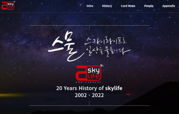 KT스카이라이프 ‘20주년 Web社史’ 대한민국 커뮤니케이션대상 최우수상 수상