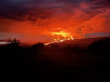 40년만에 화산폭발에 비수기에도 하와이 '북적'