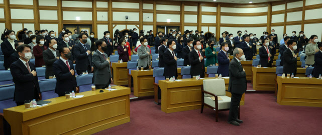 친윤모임 與국민공감 출범…안철수·김기현 등 당권주자 한자리에