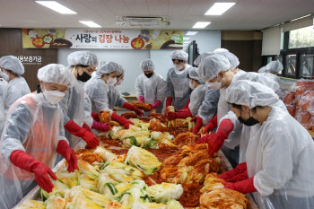 신보, 신입 직원 '사랑의 김장 나눔 봉사 활동' 실시