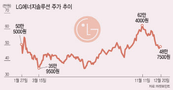 잘나가던 LG엔솔, 심상찮은 뒷걸음질…불안한 우리사주