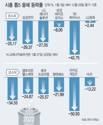 '태조이방원'의 해…2차전지·리튬 뜨고 게임 지고