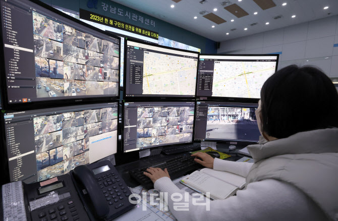 [포토]'AI 밀집 분석 시스템으로 사고 방지'