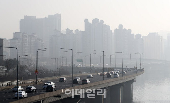 [포토]전국 뒤덮은 미세먼지